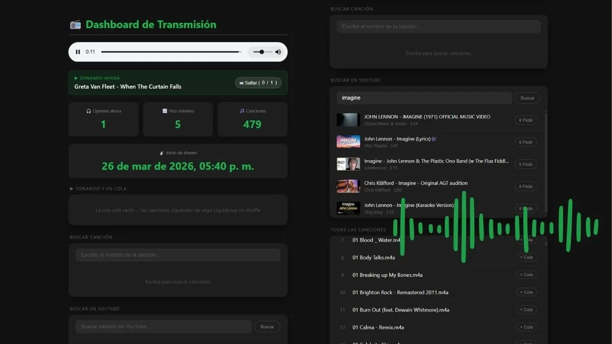 Radio Dev — AutoDJ & Streaming Server